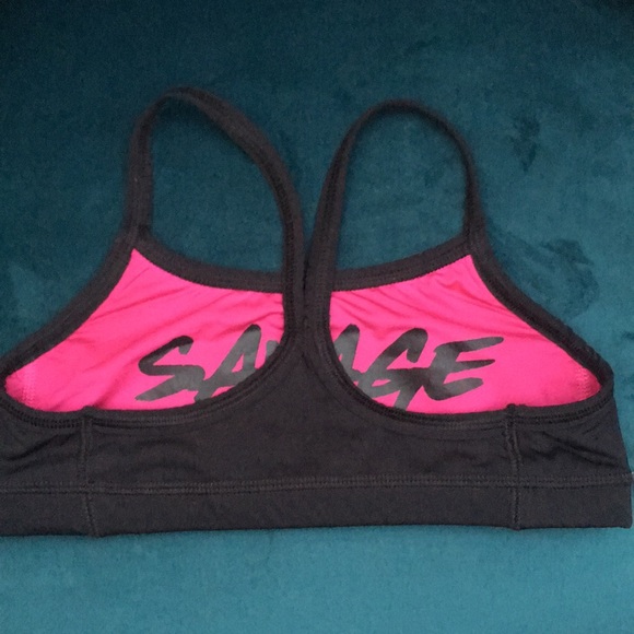 Big Girls Reversible Athletic Sports Bra - Picture 4 of 4